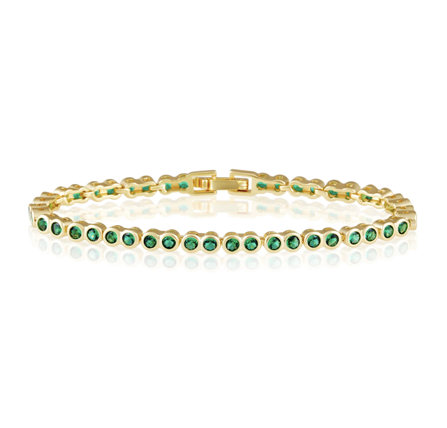 Sahira Bezel Tennis Bracelet