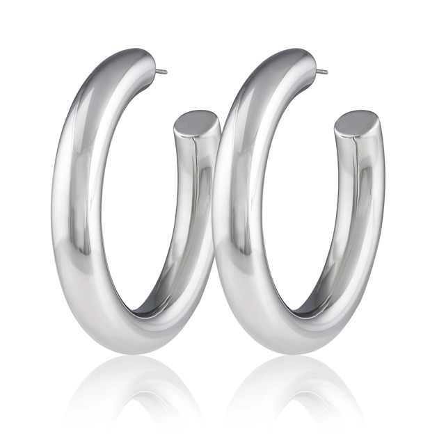 Sahira Tubular Hoop Earrings