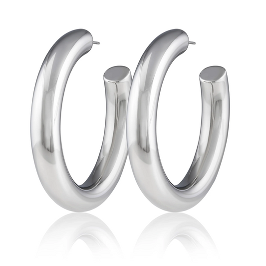 Sahira Tubular Hoop Earrings