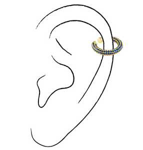 Sahira Tinsley CZ Ear Cuff Earring