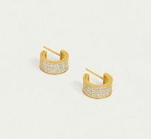 Dean Davidson Petit Pave Thick Huggie Earrings