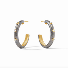 Julie Vos Noel Stone Hoop Earrings