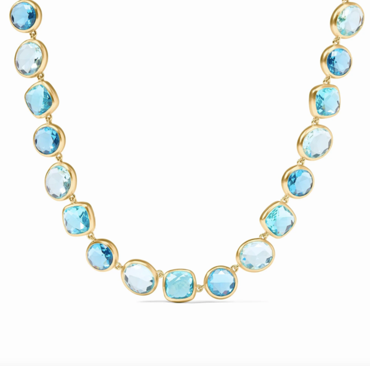 Julie Vos Kaleidoscope Tennis Necklace
