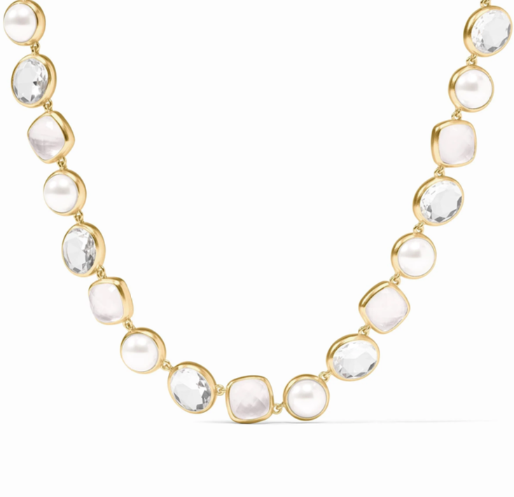 Julie Vos Kaleidoscope Tennis Necklace