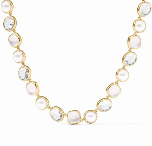 Julie Vos Kaleidoscope Tennis Necklace