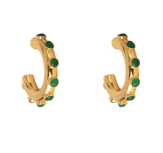 Bounkit Nicky Hoop Earrings