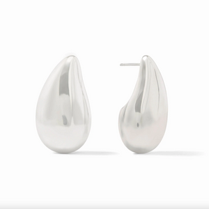 Julie Vos Silver Wave Earrings