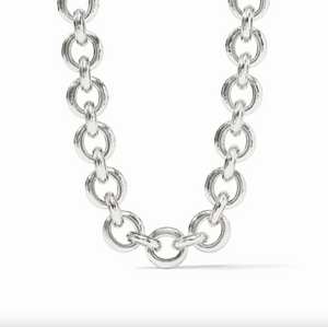 Julie Vos Silver Cannes Link Necklace