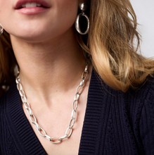 Julie Vos Solara Link Silver Necklace