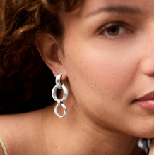 Julie Vos Solara Orbit Silver Earring