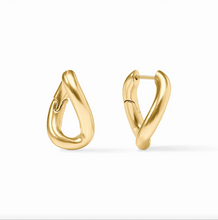 Julie Vos Dolce Hoop Charm Earrings