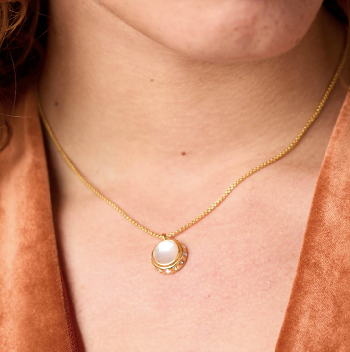 Julie Vos Rainbow Delicate Necklace