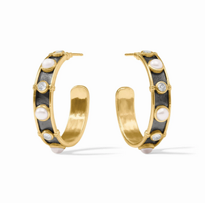 Julie Vos Tribeca Hoop Earrings