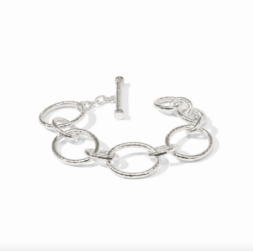 Julie Vos Catalina Light Link Silver Bracelet
