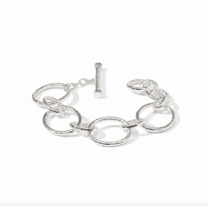 Julie Vos Catalina Light Link Silver Bracelet