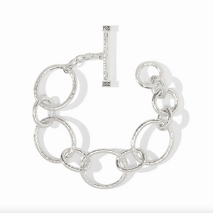 Julie Vos Catalina Light Link Silver Bracelet