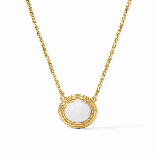 Julie Vos Portofino Solitaire Necklace