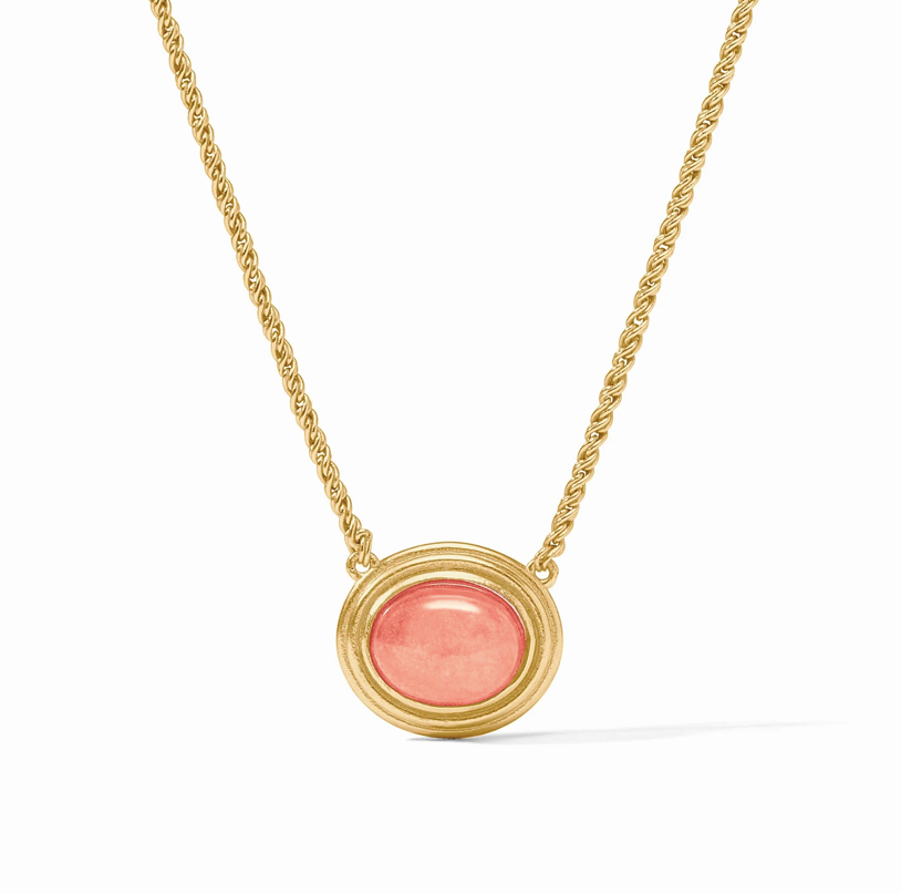 Julie Vos Portofino Solitaire Necklace