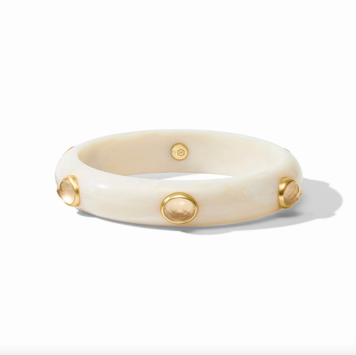 Julie Vos Carnaby Stone Bangle Bracelet