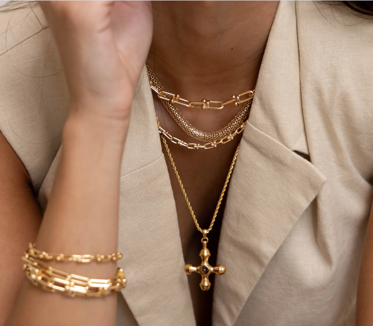 Sahira Ophelia Cross Necklace
