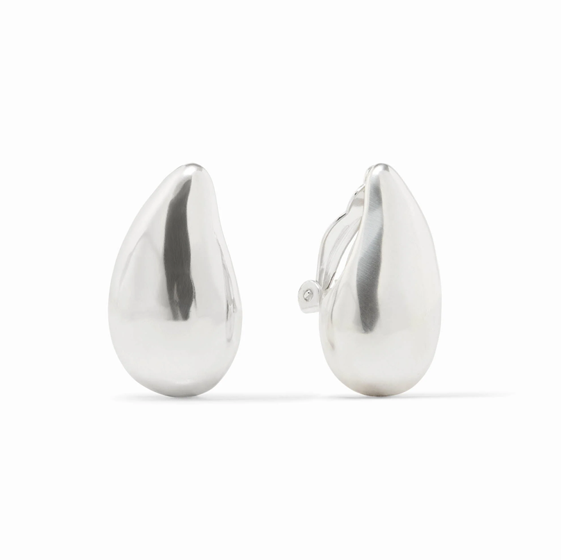 Julie Vos Wave Clip Earrings
