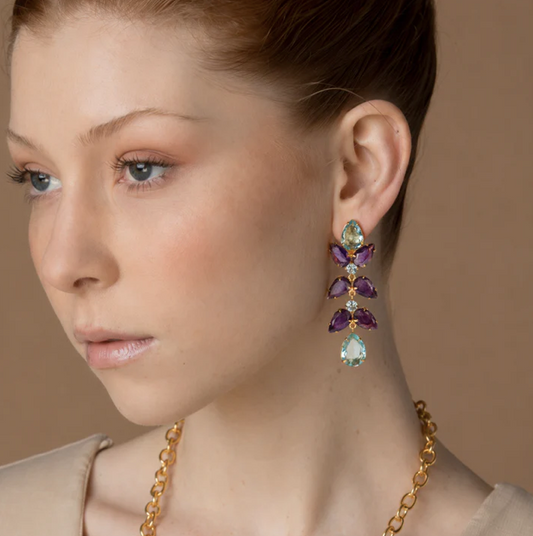 Bounkit Amarante Earring