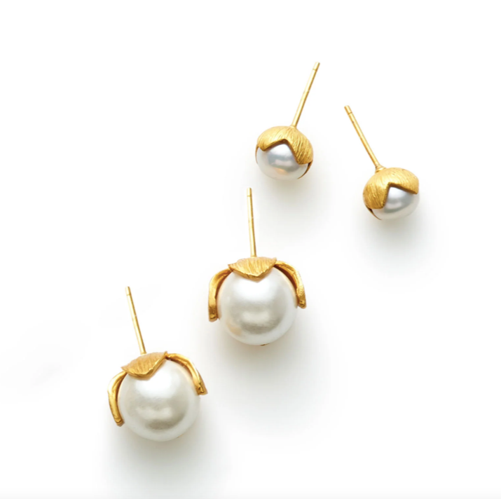 Julie Vos Penelope Stud Earrings