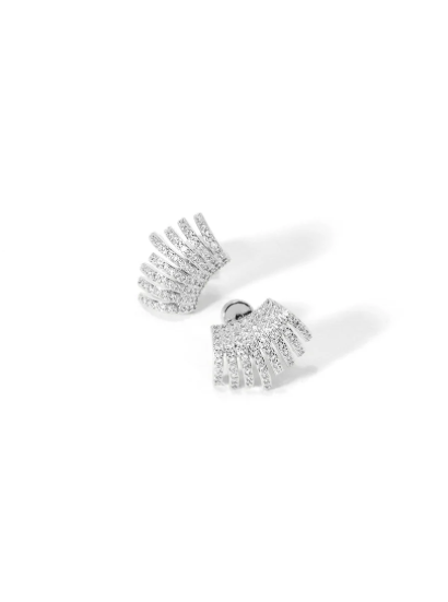Aurora Fan Stud Earrings