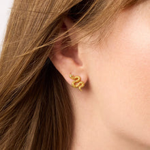 Julie Vos Snake Stud Earrings