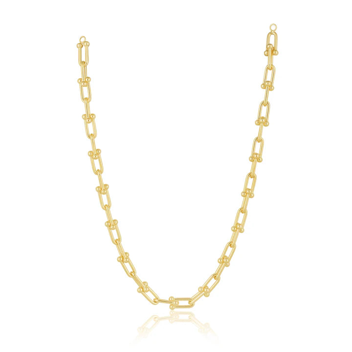 Sahira U Link Statement Necklace