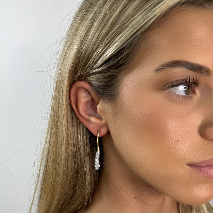 Sahira Betty CZ Drop Earrings