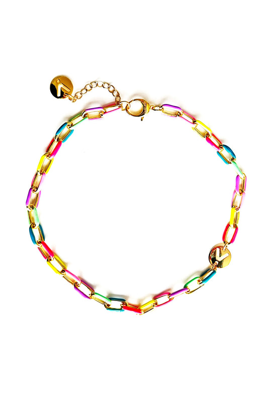 Gaby Ray Costa Colorful Short Necklace