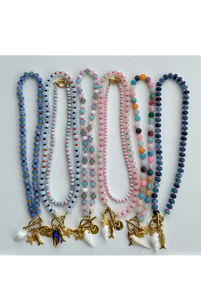 Gaby Ray Costa Marina Charm Necklace