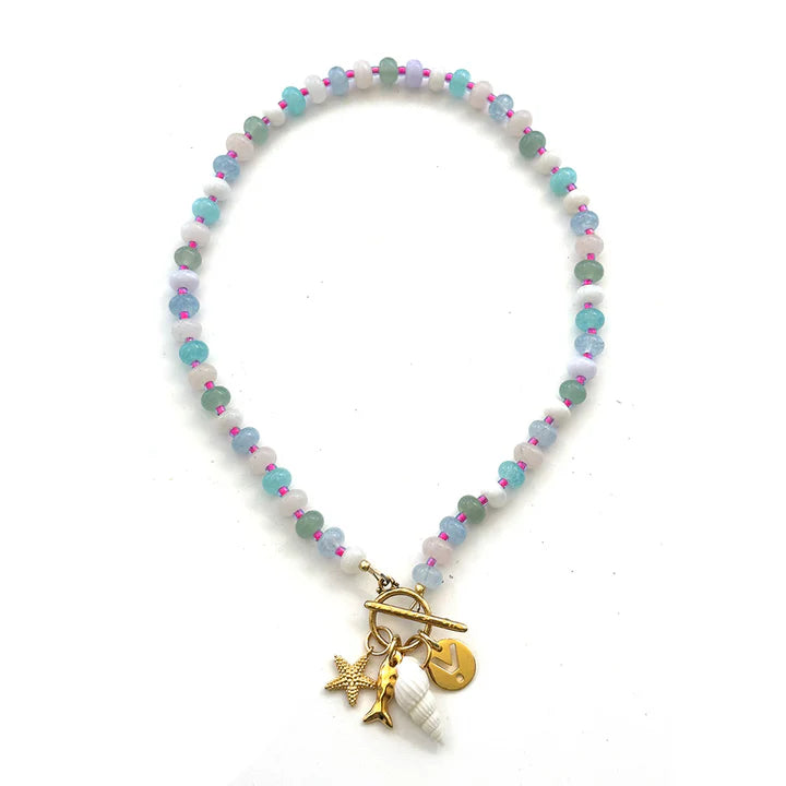 Gaby Ray Costa Marina Charm Necklace
