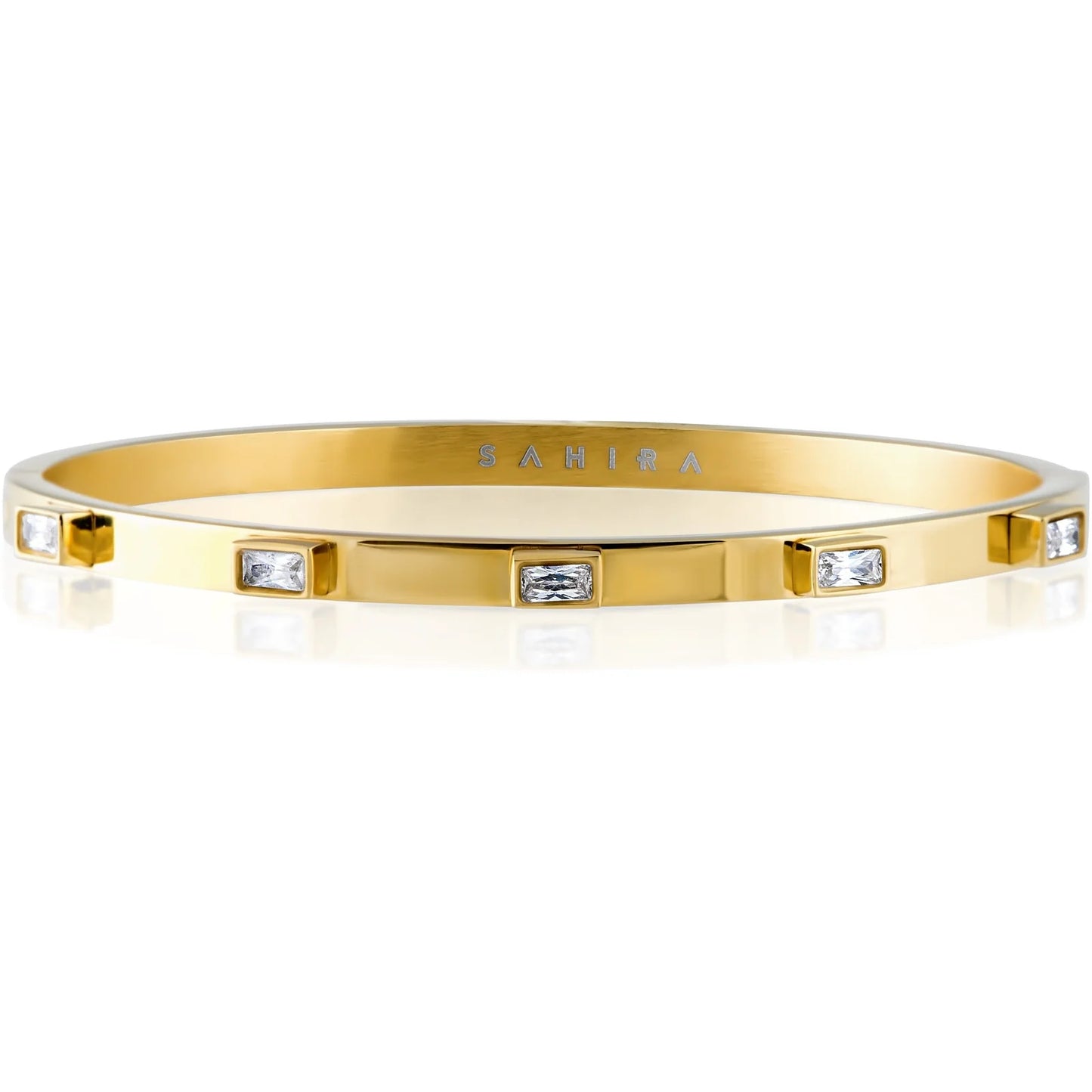 Sahira Diamond Baguette Stackable Bracelet