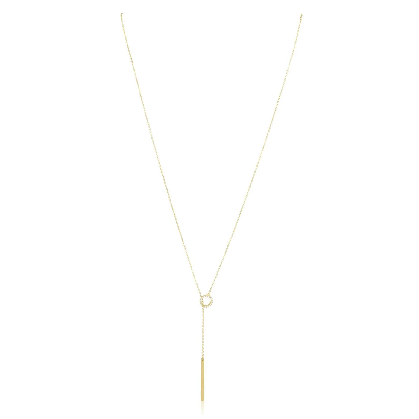 Sahira Fayette Cz Necklace