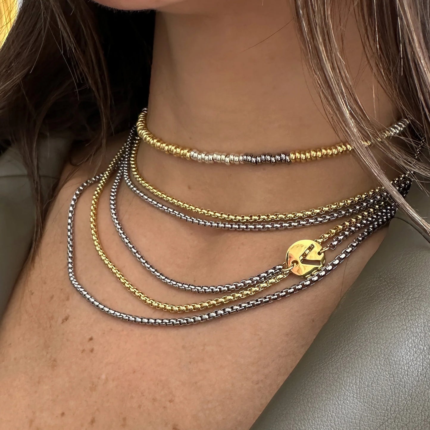 Gaby Ray Goldie Choker Necklace