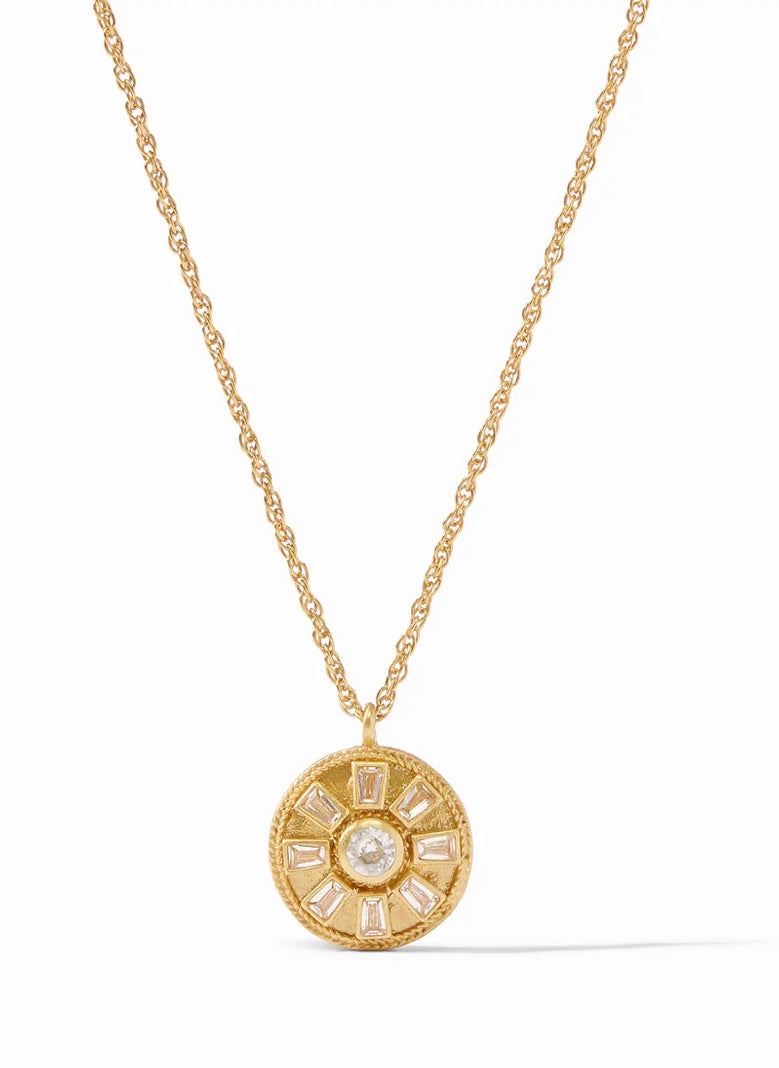 Julie Vos Aurora Solitaire Necklace