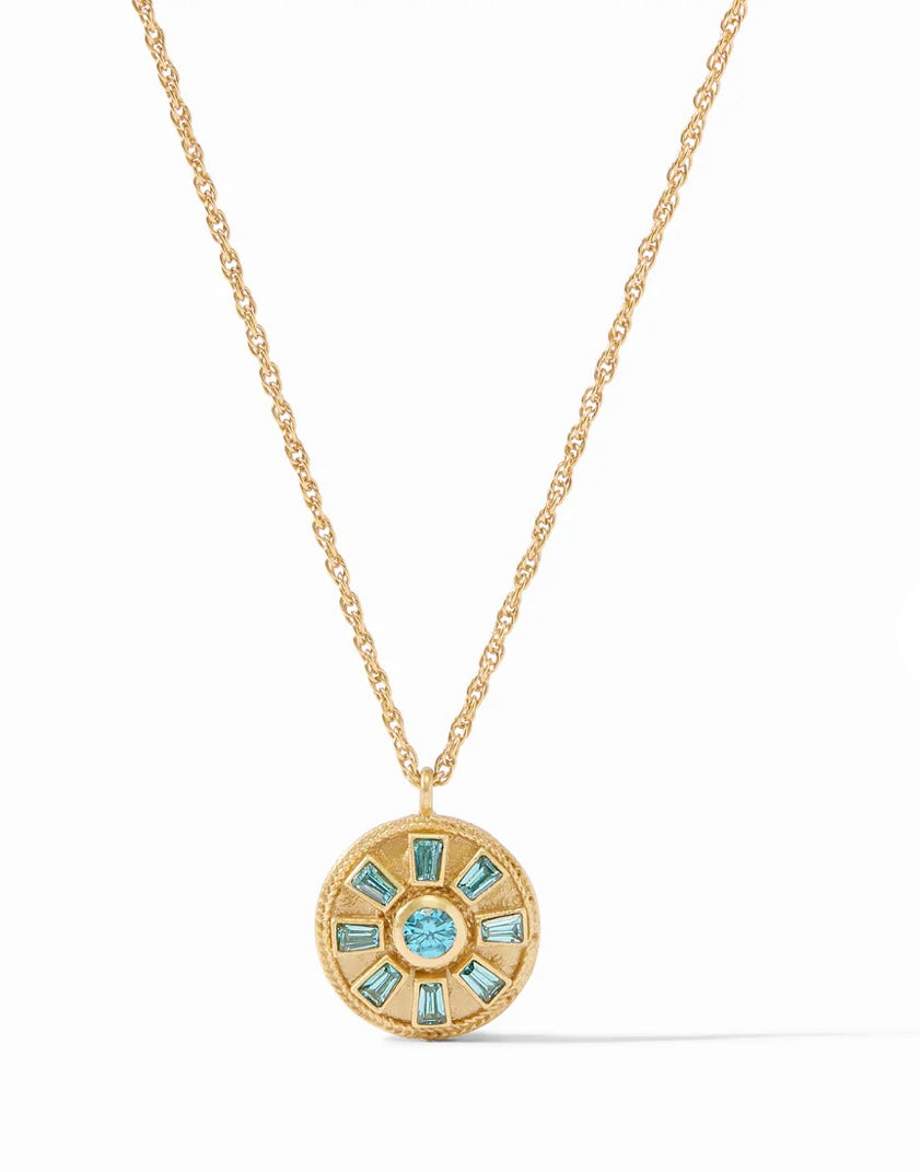 Julie Vos Aurora Solitaire Necklace