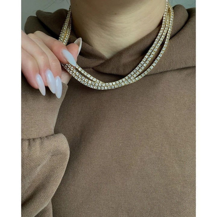 Sahira Karla Tennis Necklace