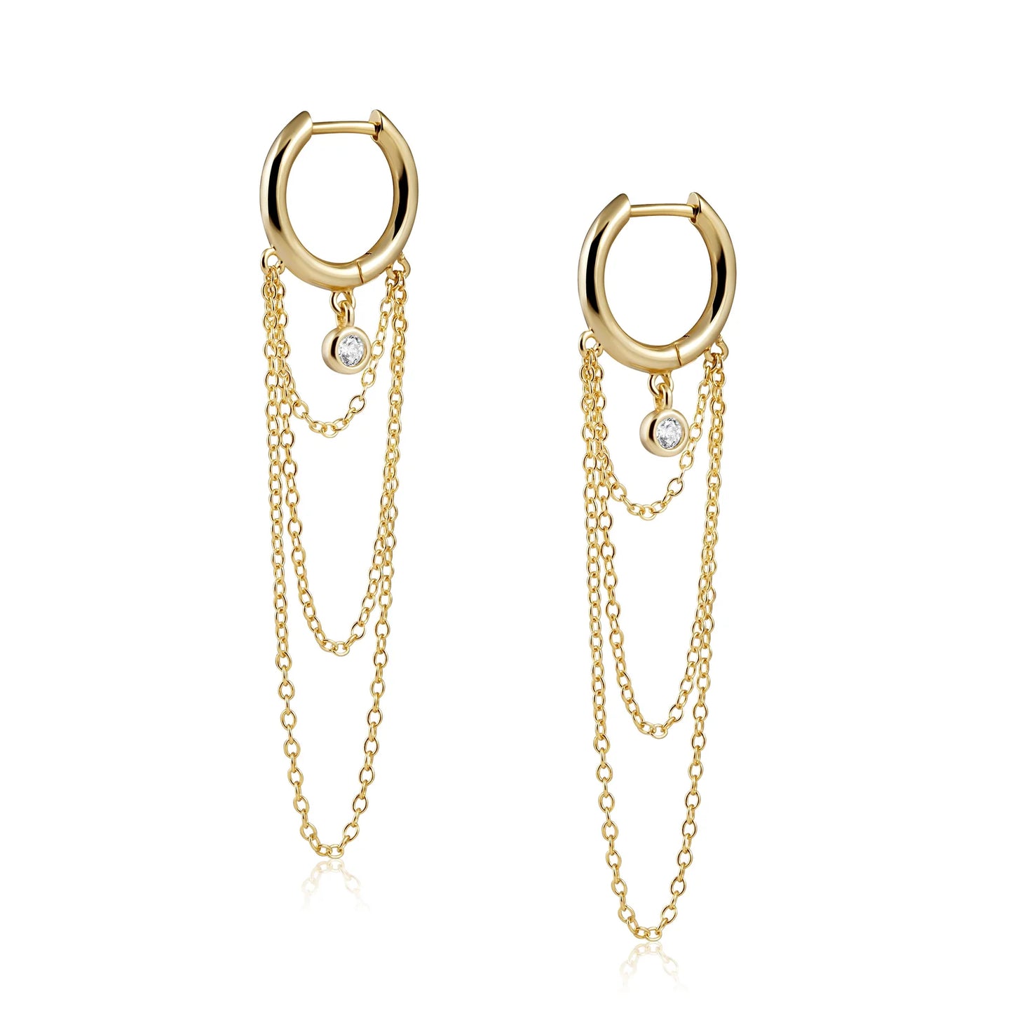 Sahira Kayla Hoop Earrings
