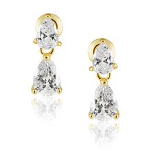 Sahira Michelle Teardrop Stud Earrings