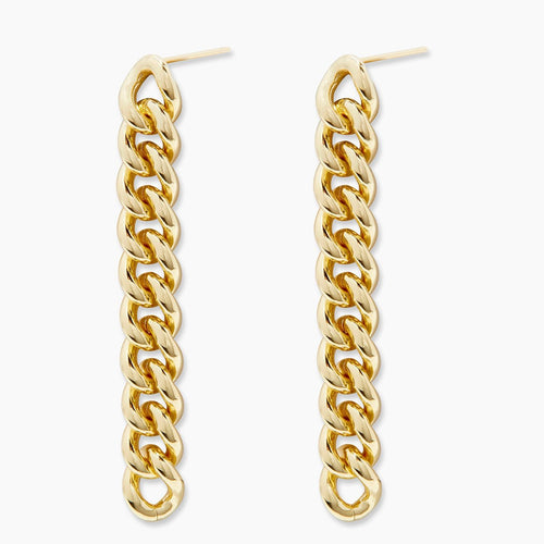 Gorjana Lou Link Drop Earrings