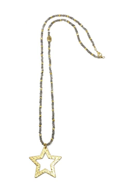 Gaby Ray Big Star Necklace