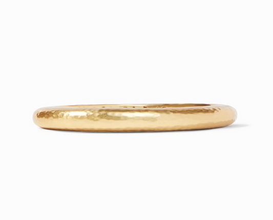 Julie Vos Catalina Gold Hinge Bangle Bracelet