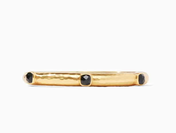 Julie Vos Catalina Stone Hinge Bangle Bracelet