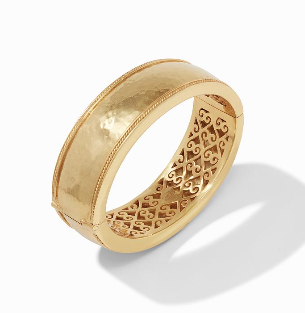 Julie Vos Cannes Statement Hinge Bangle Bracelet