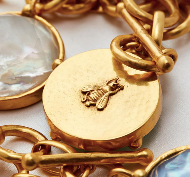 Julie Vos Honeybee Statement Necklace