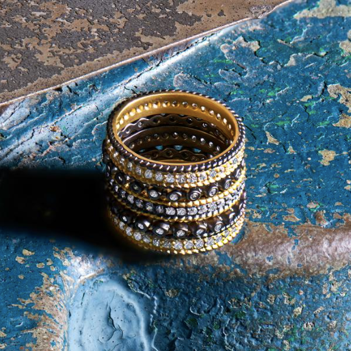 Freida Rothman My Very First 5-Stack Ring