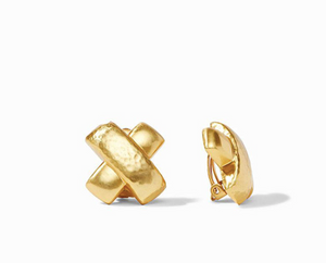 Julie Vos Catalina X Clip On Earring